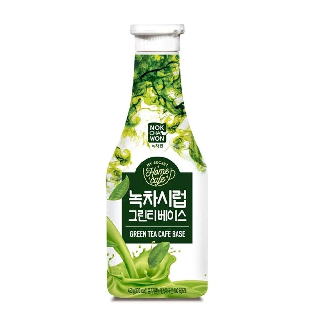 Nokchawon [Nokchawon] Cafe Base Syrup for Tea, Easy to Use, Tube Type, Easy to Make at Home (Green Tea)