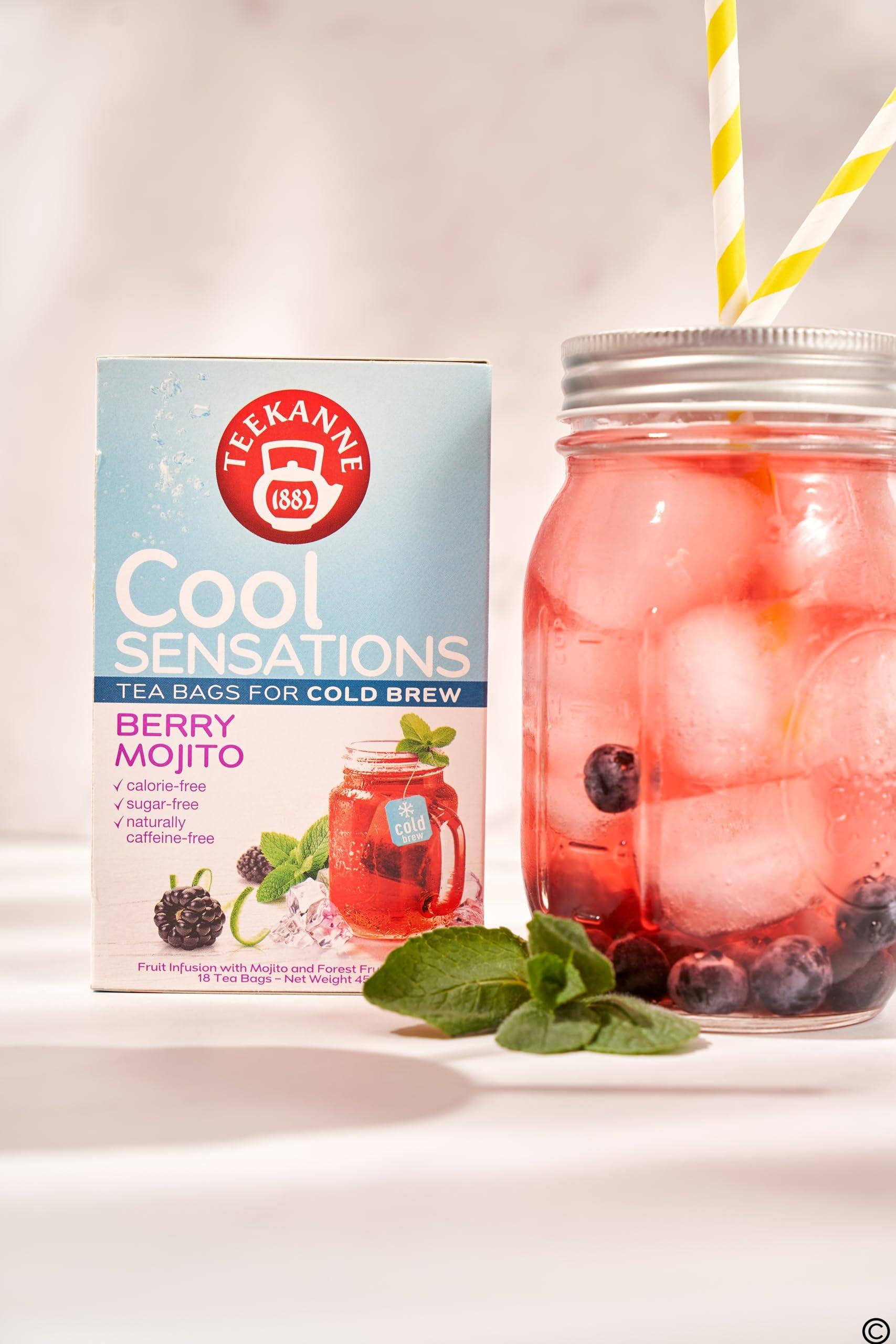 Teekanne Teekanne Cool Sensations Berry Mojito Tea 45g - Berry Flavor - Cold Water Preparation