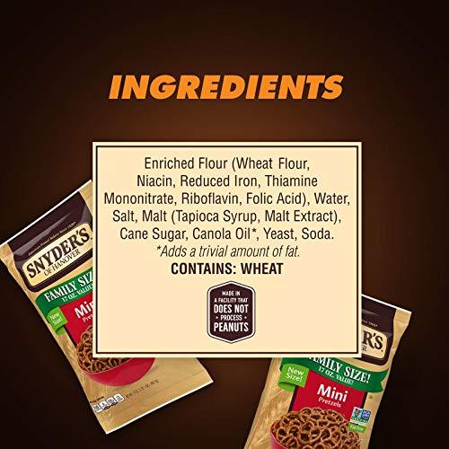 Snyder's of Hanover Snyder's of Hanover Pretzels, Mini Pretzels, Family Size 16 Oz