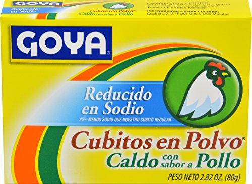Goya Goya Foods Chicken Bouillon Reduced Sodium, 2.82 Ounce