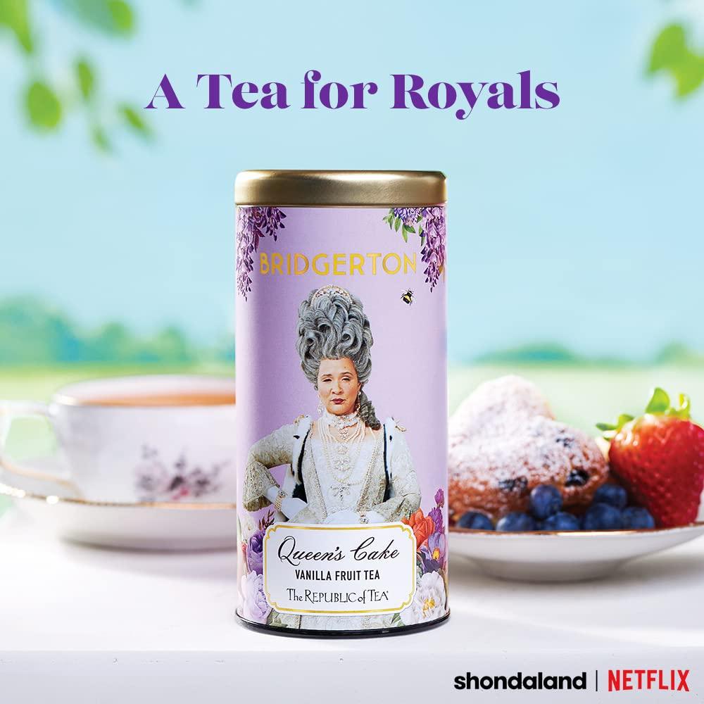 The Republic of Tea The Republic of Tea - Bridgerton Queen's Cake Vanilla Fruit Tea, 36 Tea Bags