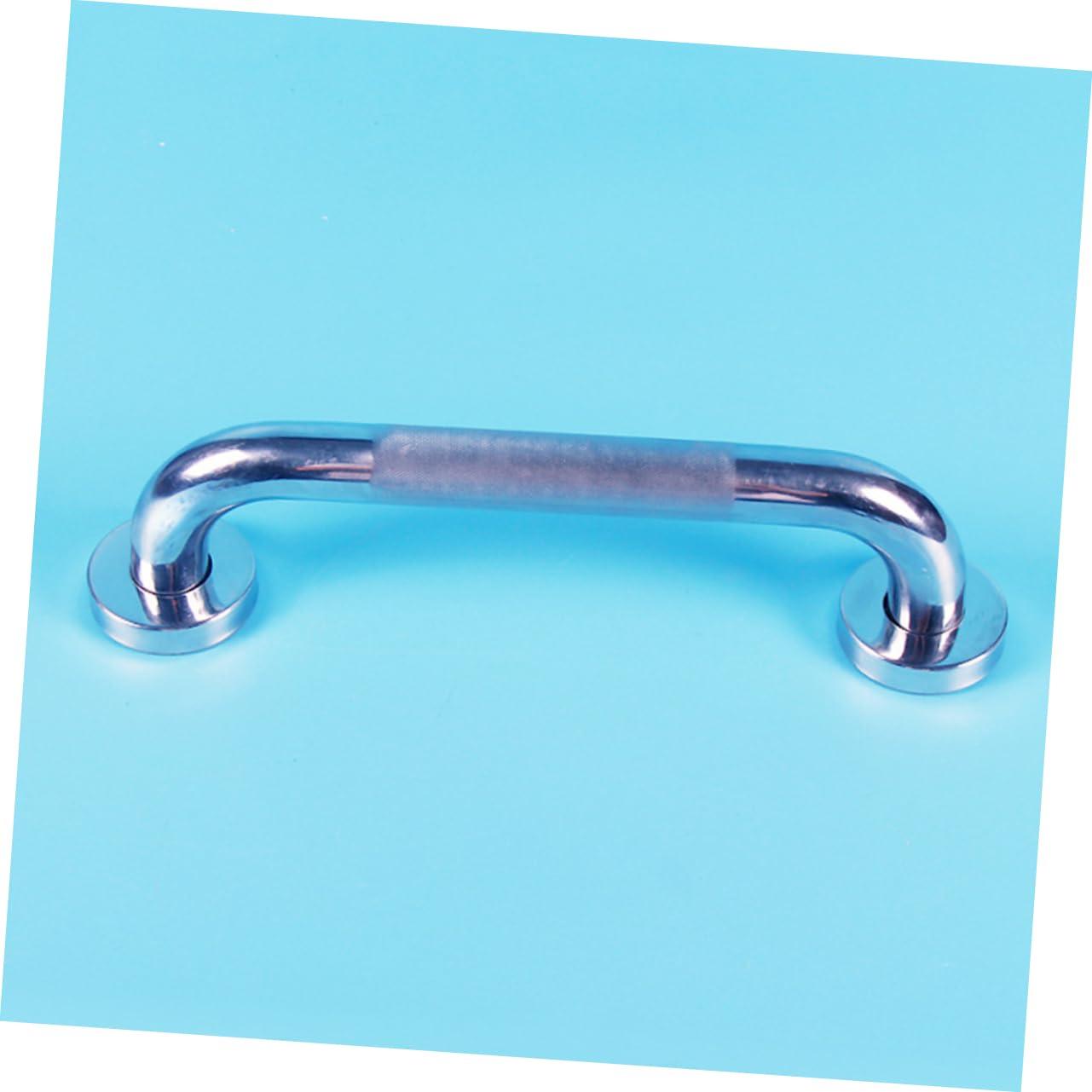 FOMIYES FOMIYES Toilet Safety Bar Bathroom Armrest Bathroom Handrail Bathroom Grab Bar Agarraderas Para Baos Hand Rails for Bathroom Safety Hand Bar Non-slip Hand Lever Knurled Elder