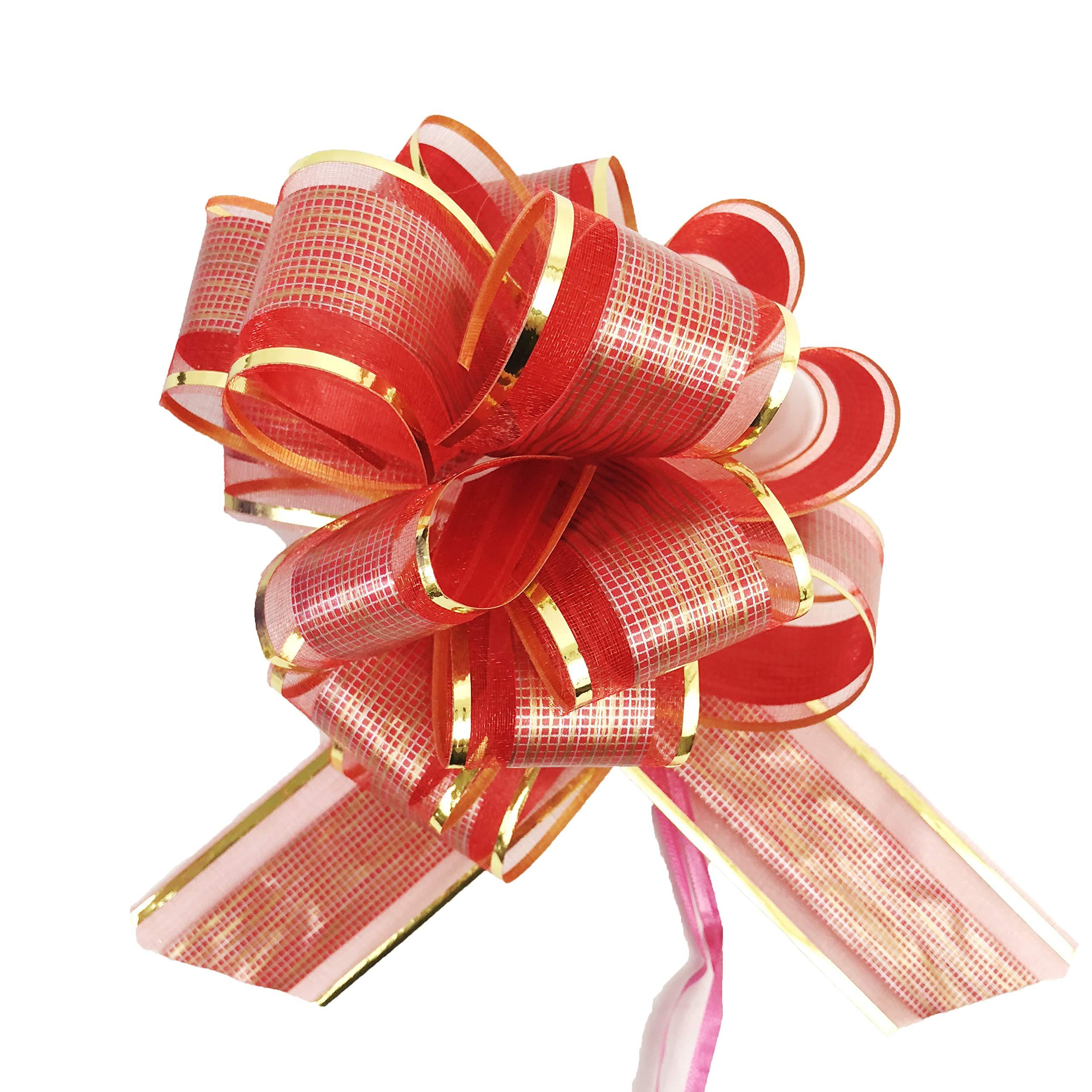 allgala Allgala 12-pc 6 Inch Large Everyday Pull Bows-Assorted-GP92001