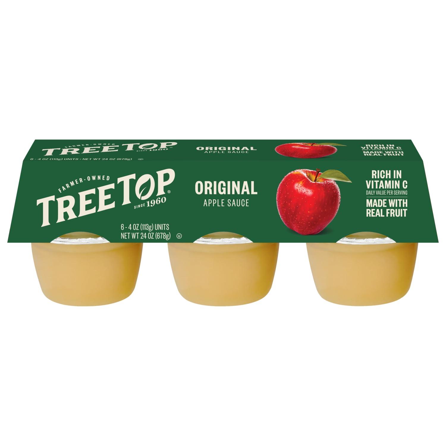 Tree Top Tree Top Original Apple Sauce, 6 Count (Pack of 6)