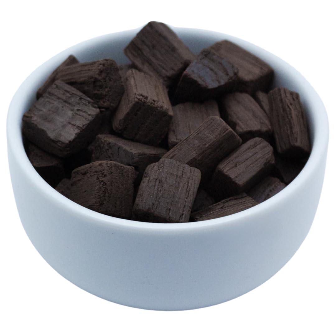 Oak Chips Inc. Oak Chips Inc. American Oak Cubes for Brewing - Heavy Toast - 10 lbs - Perfect for Aging Wines, Spirits, Beer, and More!