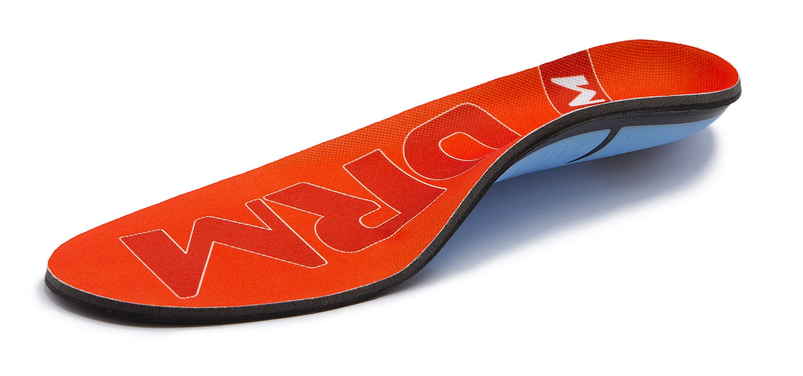 FORM Premium Insoles Form 220+ lbs Plantar Fasciitis Insoles  Reinforced Comfort Shaped High Arch Insoles Shoe Inserts for Plantar Fasciitis Women and Men  Shock Absorption - Flat Feet Orthotic Inserts for Work Boots