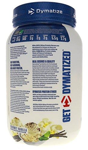 Dymatize Dymatize Elite 100% Whey Protein Gourmet Vanilla - 2 lbs