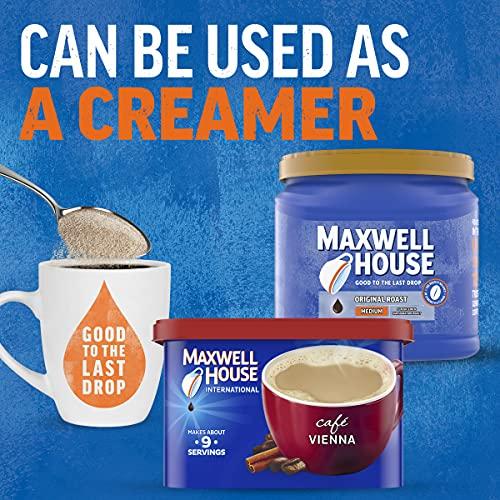 MAXWELL HOUSE Maxwell House International Vienna Café-Style Instant Coffee Beverage Mix (8 ct Pack, 9 oz Canister)