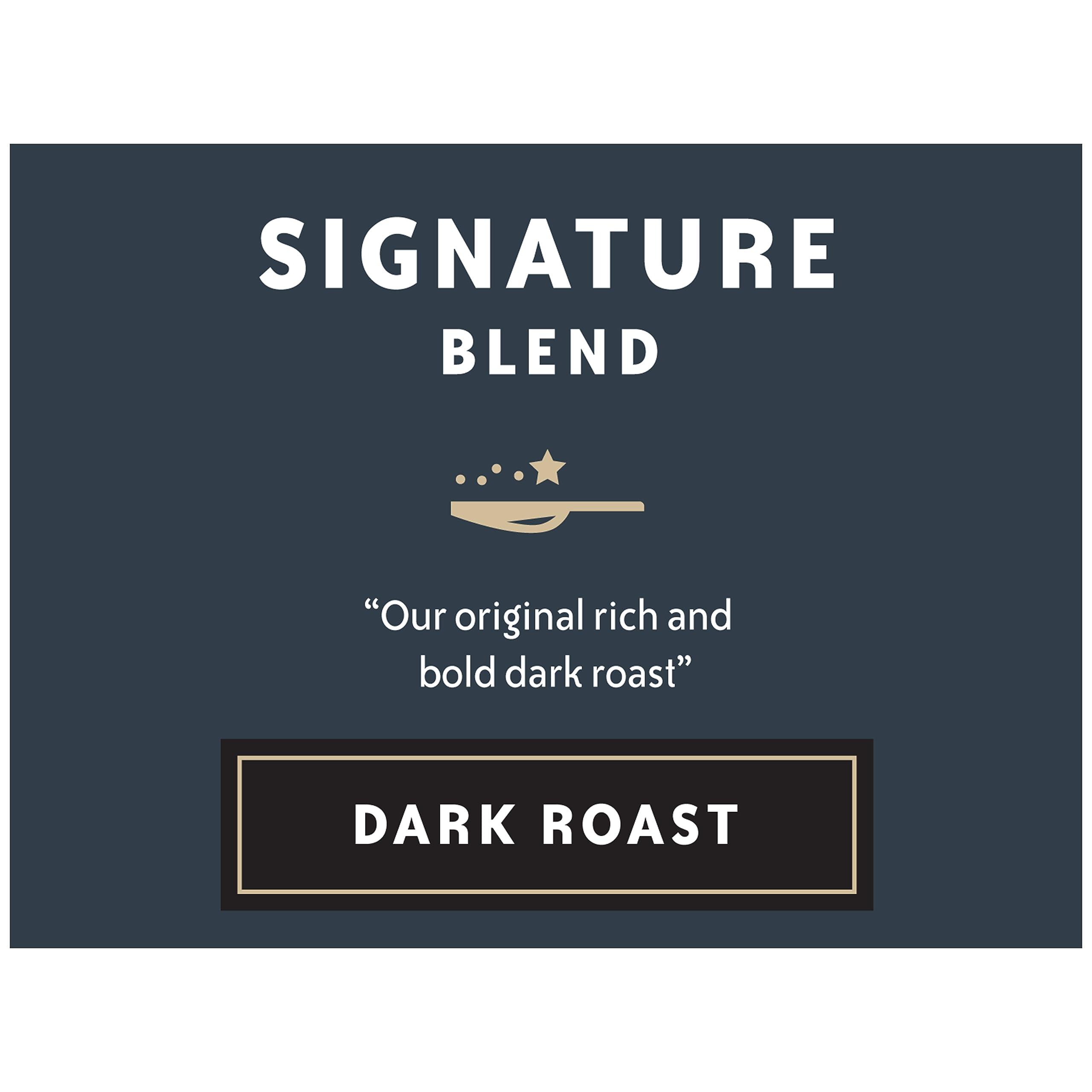 Community Coffee Community Coffee Signature Blend 60 Count Coffee Pods, Dark Roast, Compatible with Keurig 2.0 K-Cup Brewers, Box of 60 Pods