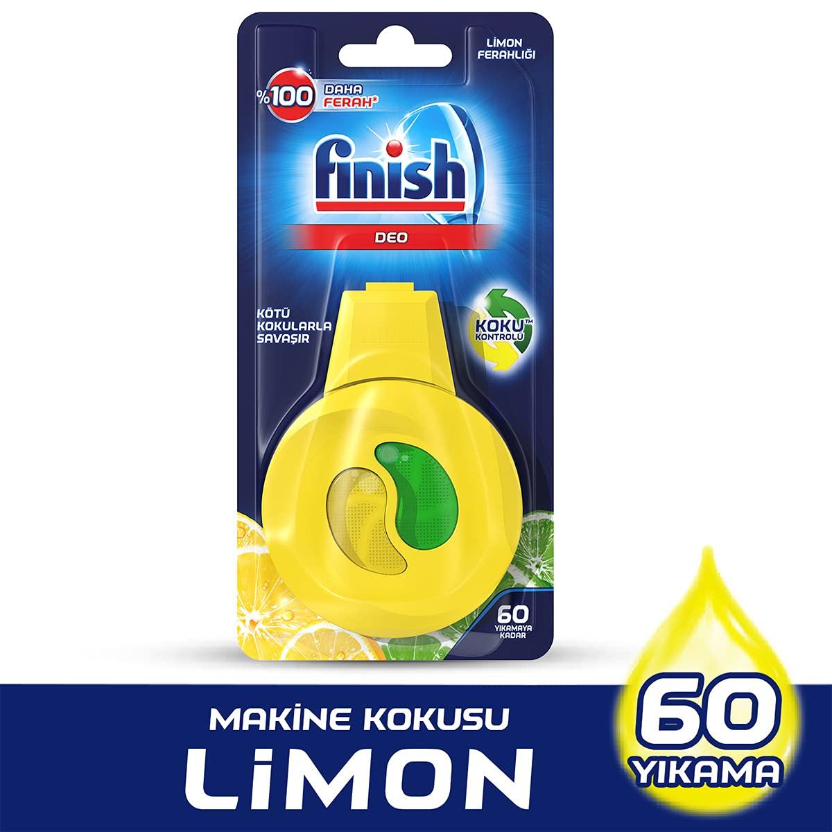 Finish Finish Dishwasher Air Freshener Lemon - 60 Washes