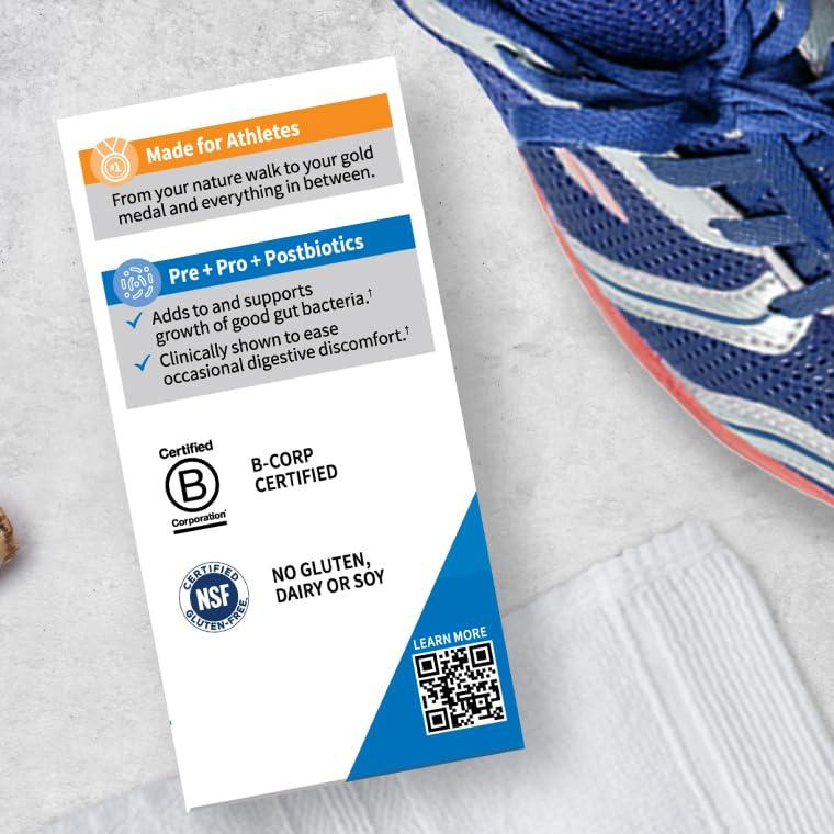 Garden of Life Garden of Life Dr Formulated Sport Probiotics Digestive Supplement, Organic Prebiotics for Women & Men Athletes, Clinically Studied Turmeric Curcumin, 50 Billion CFU, Gut Health, Acidophilus, 30ct