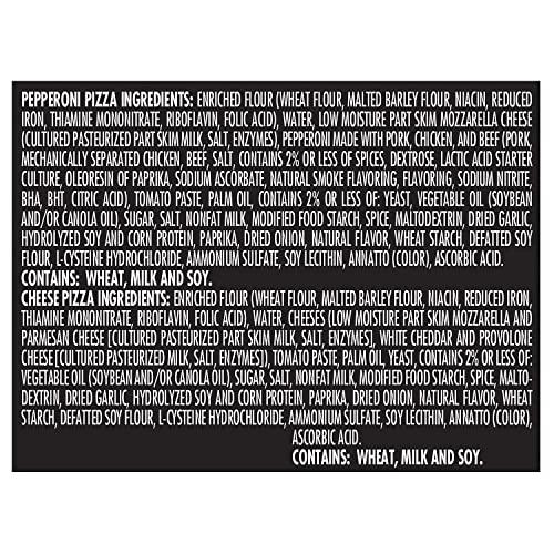 Ready Set Gourmet Red Baron Singles Deep Dish Pizza Variety Pack - Four Cheese Pizzas and Pepperoni Pizzas - 6 Flavors Each - 2 Pack (12 x 5.60 oz Each) - Ready Set Gourmet Donate a Meal Program