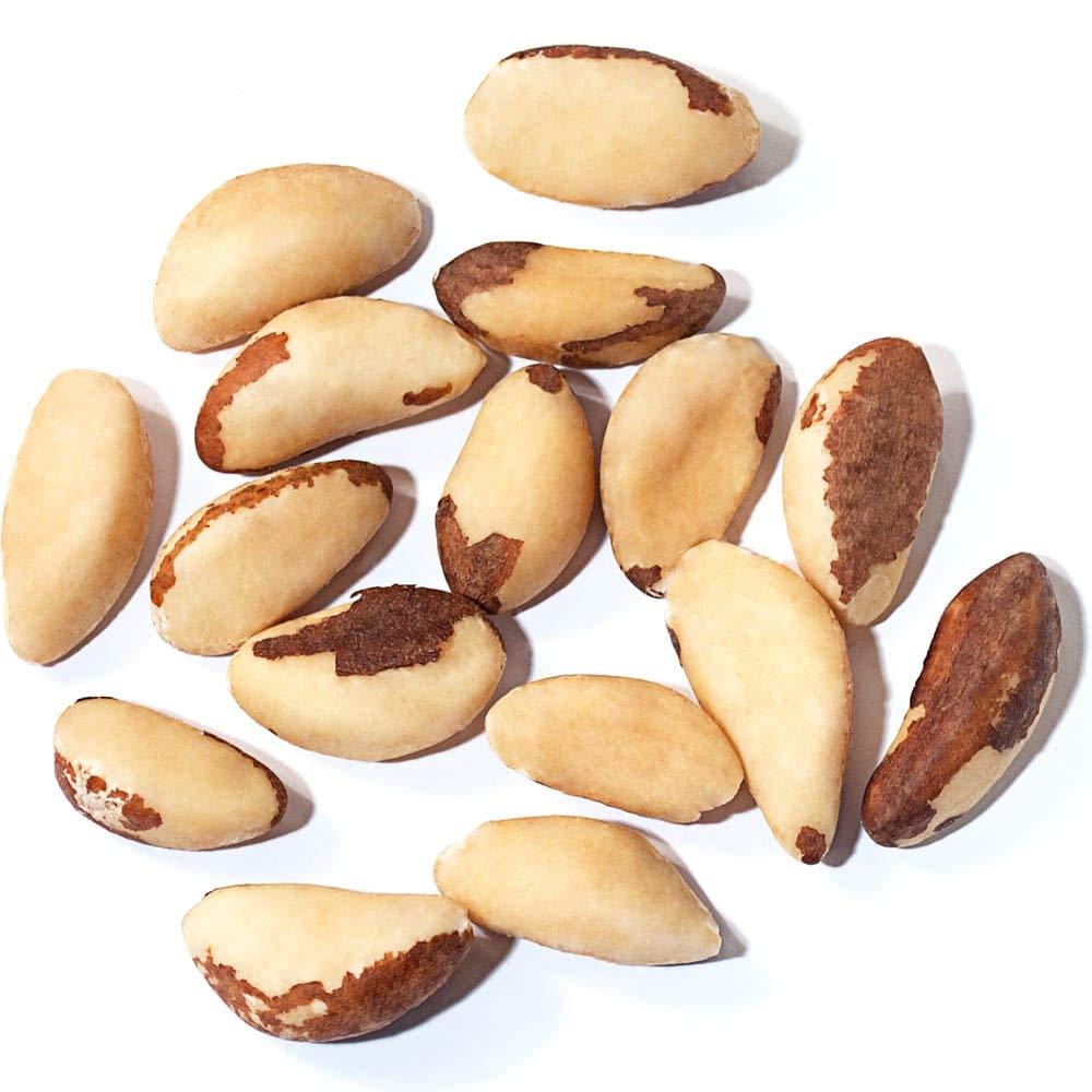 Food to Live Food to Live - Brazil Nuts, 8 Pounds Non-GMO Verified, Raw,Whole, No Shell,Unsalted,Kosher,Vegan, Keto and Paleo Friendly,Good Source of Selenium, Low Sodium and Low Carb Food, Great Trail Mix Snack