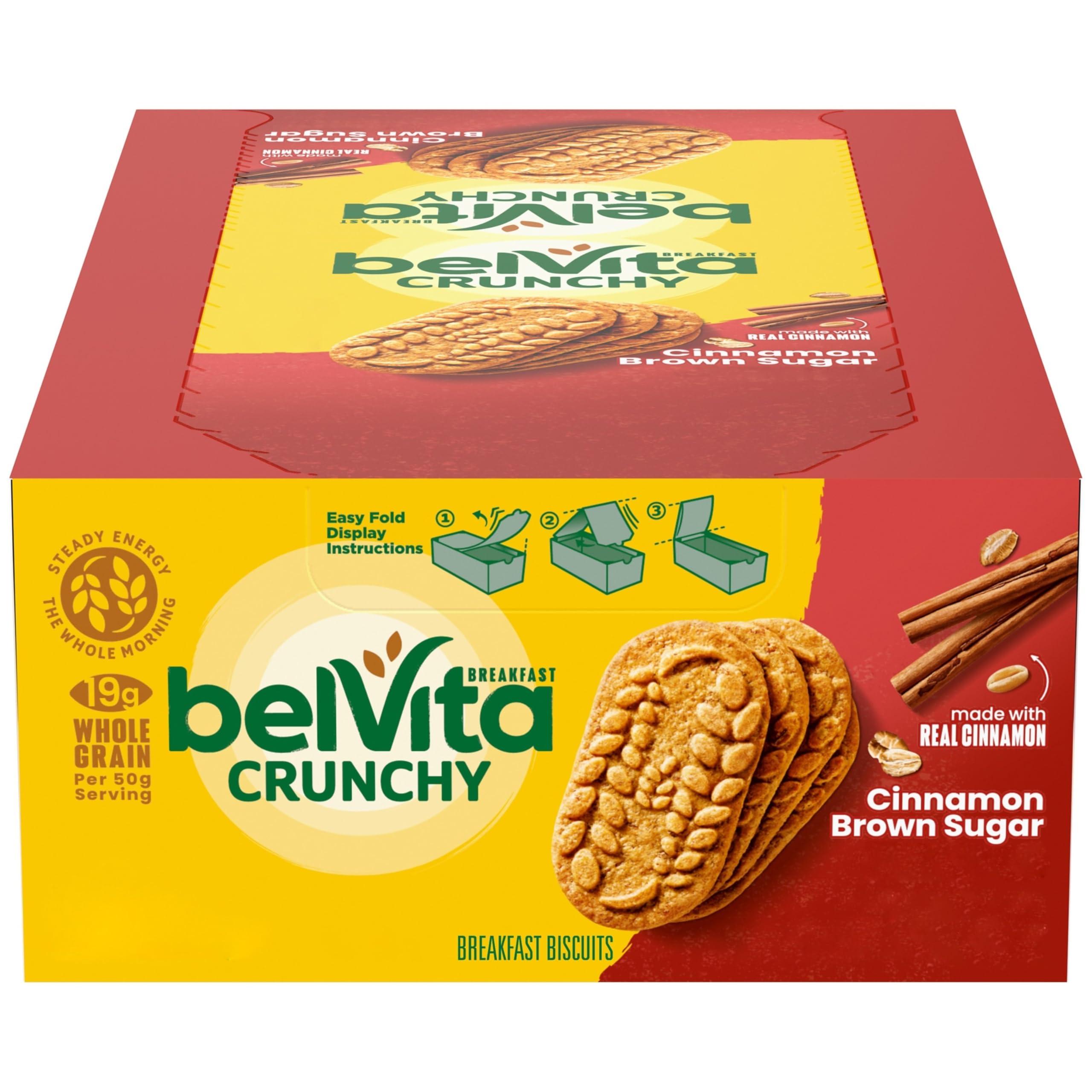 Belvita Belvita Cinnamon Brown Sugar Breakfast Biscuits, 8 Packs (4 Biscuits Per Pack)