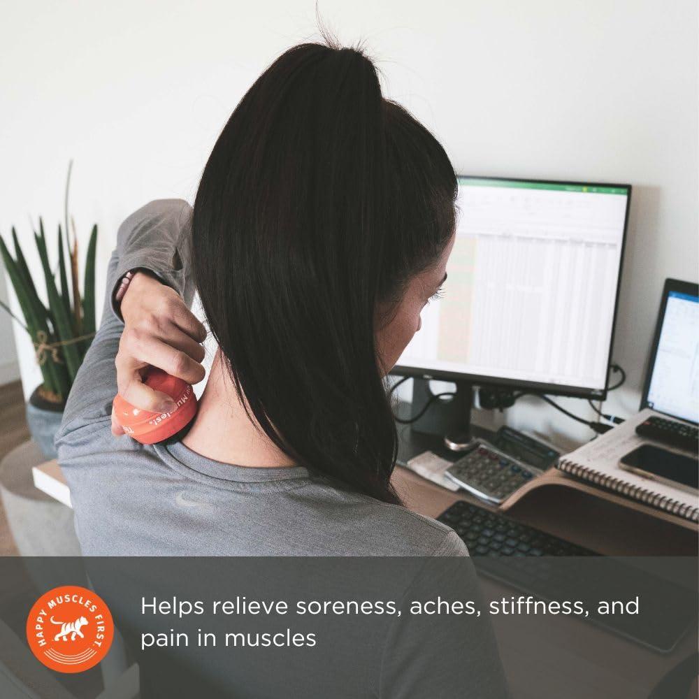 Tiger Tail Tiger Tail Knotty Jr Roller Massage Ball with Gription to Bust Out Knots Fast and Speed Recovery