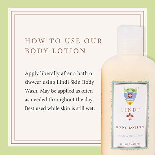 Lindi Skin LINDI SKIN Soothing Body Treatment Trio - Includes Body Wash, Body Lotion, and Cooler Pad - Relieves Painful Effects of Radiation Burn - Dermatologist & Allergy Tested Skin Care Products