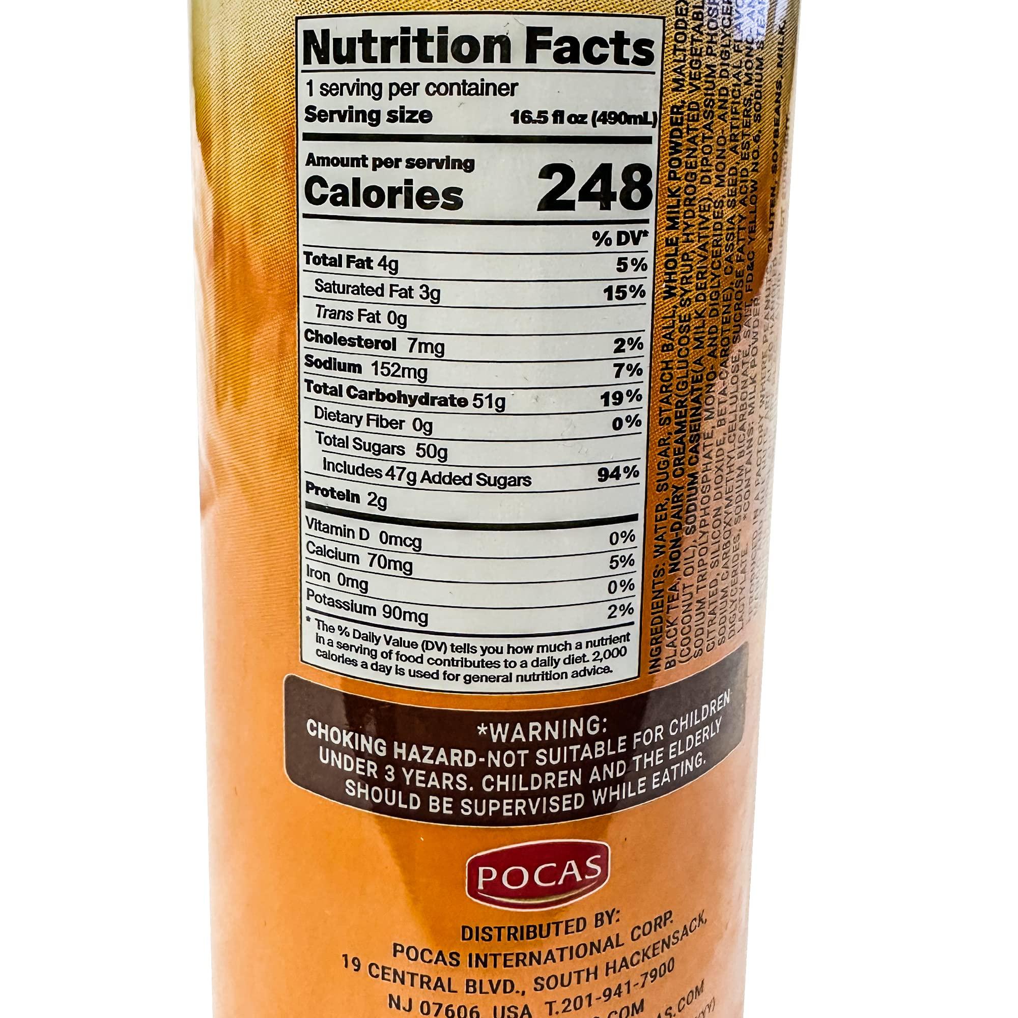 Pocas International POCAS BUBBLE TEA, Classic Taiwan Style Milk Tea with Tapioca Pearls. Ready to serve boba tea (9)