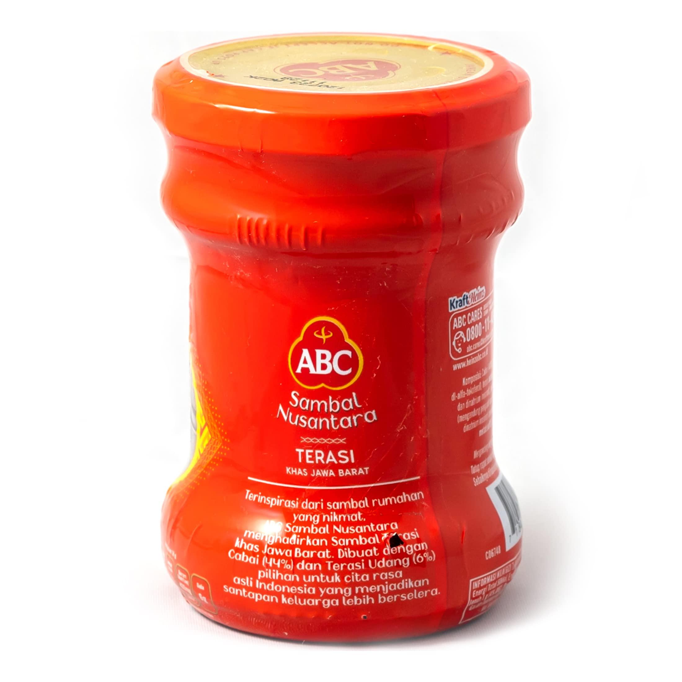 ABC ABC Sambal Terasi, 7 Ounce