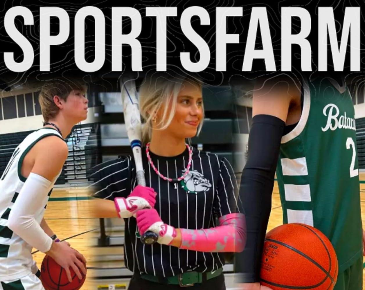 Sports Farm Sports Farm Baseball Softball Sport Wrist Wrap TV Tape - Colorful, 2 Packs, 3 Packs, 4 Packs (Assorted Rainbow, 12 Rolls)