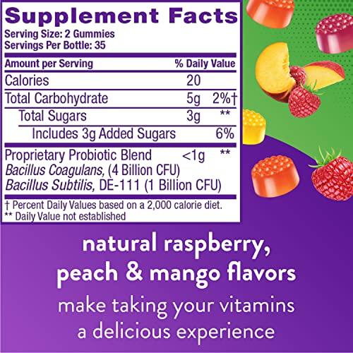 Vitafusion Vitafusion Probiotic and Vitamin C Gummy Supplements, 70 Count and 150 Count