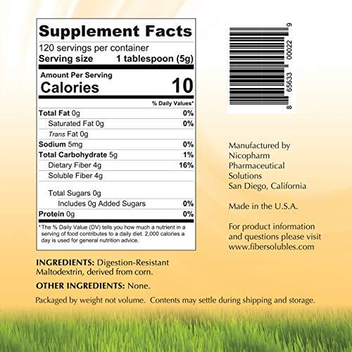 Fibersolubles Fibersolubles Fastest Dissoving Soluble Fiber