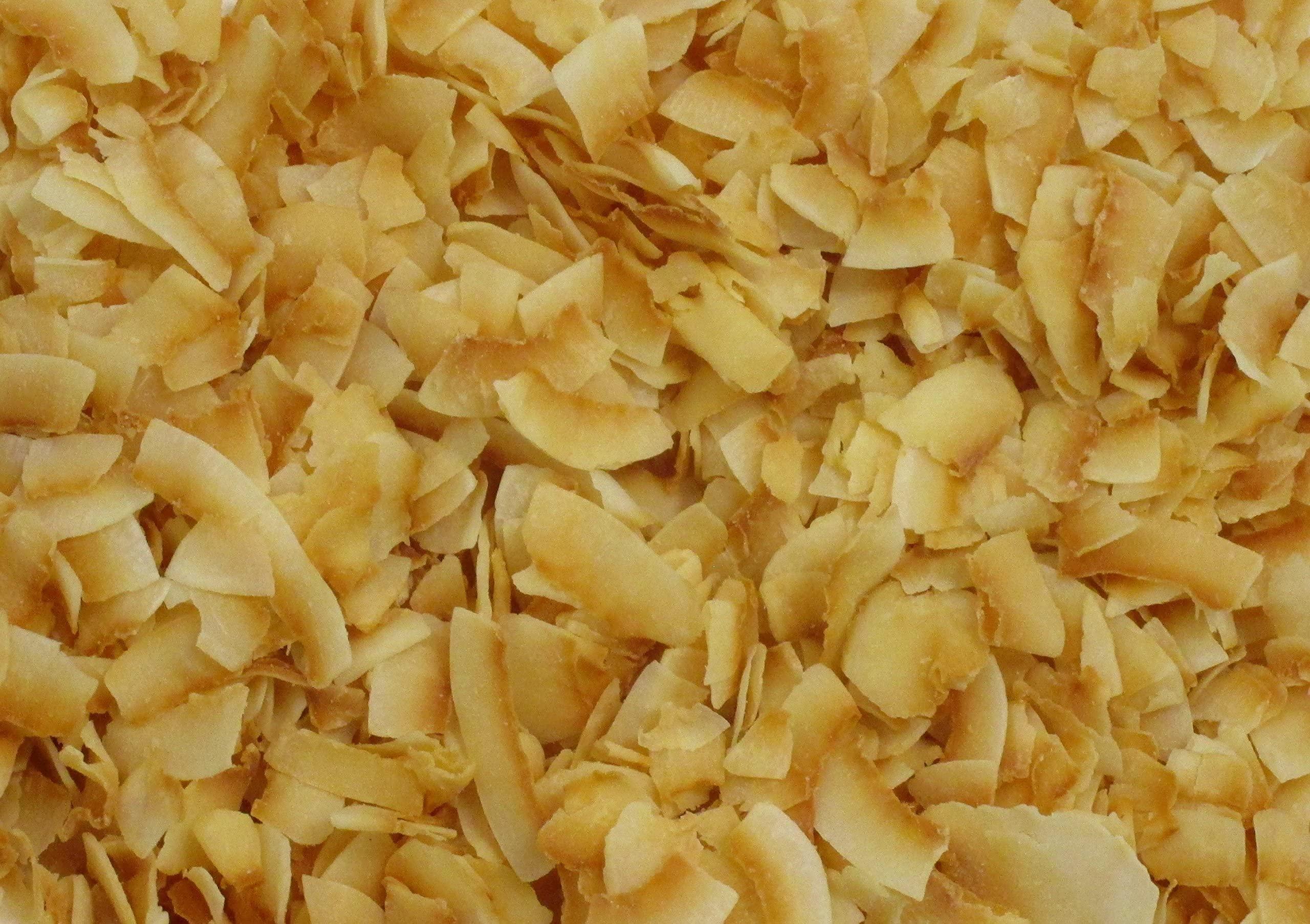It's Delish Gourmet Toasted Sweetened Coconut Chips by Its Delish, 1 LB Bulk Bag – Healthy Creative Snacks Favorite Food Crunch – Great For Snacking, Baking and Decorating - Vegan, Natural, Kosher