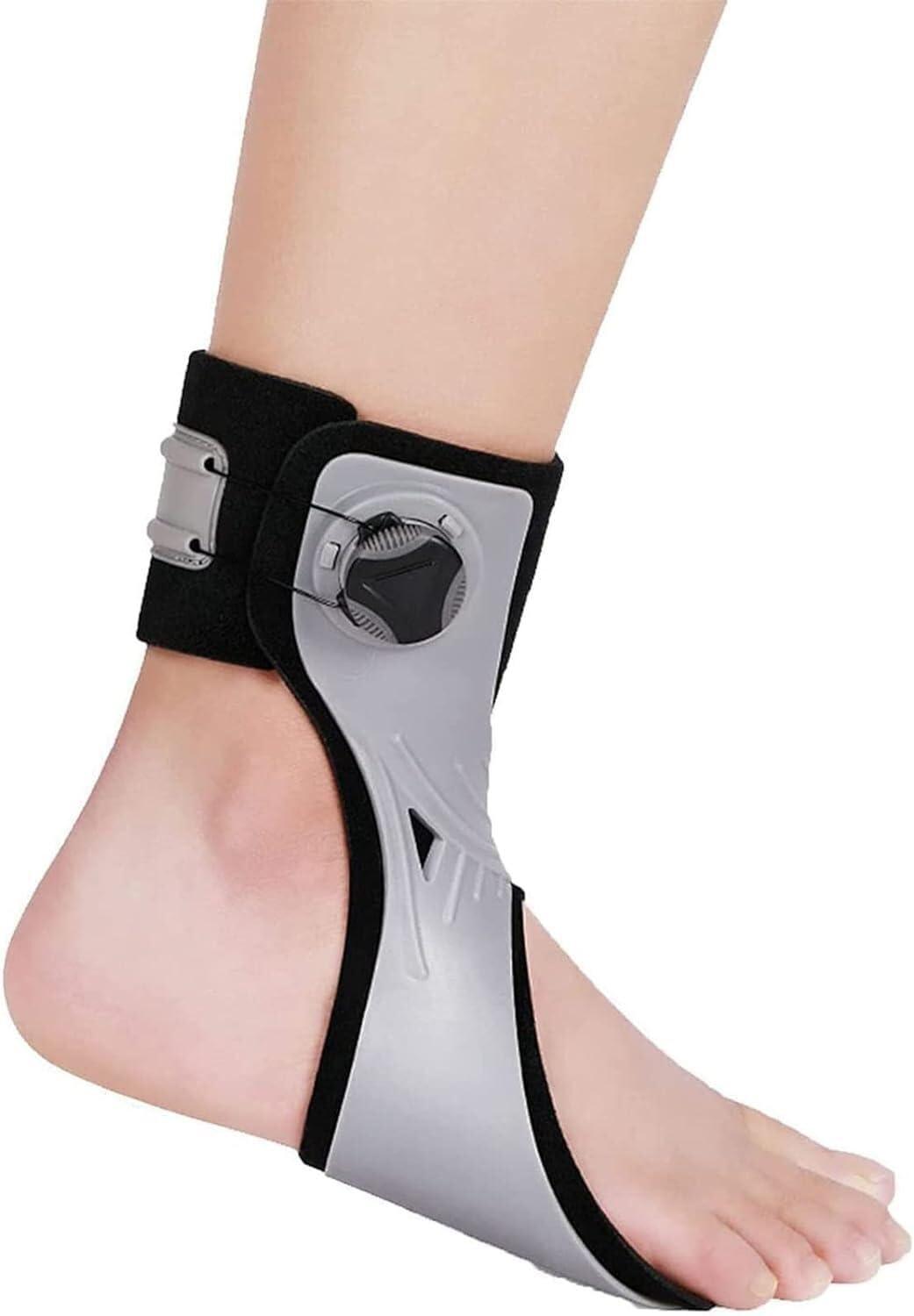 KarFri KarFri Ankle Foot Orthosis Support For Fracture Fixed Foot Drop Orthosis AFO Brace Foot Varus Correction Support Stroke Hemiplegia Rehabilitation Equipment (Color : Right Foot, Size : Medium)