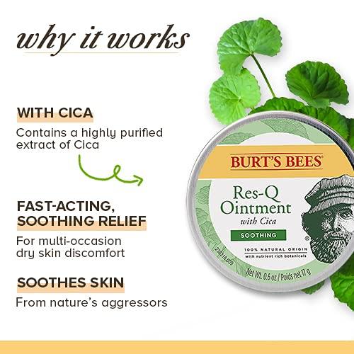 Burt's Bees Burt's Bees 100% Natural Origin Multipurpose Res-Q Ointment with Cica, 15g, 15 g (Pack of 1)