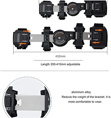 QJHP Hinged Elbow Brace, Hinged Support Sling Stablizer for Dislocated Arm, Adjustable Post OP Elbow Brace Stabilizer Splint Arm Injury Recovery Support After Surgery (Right)