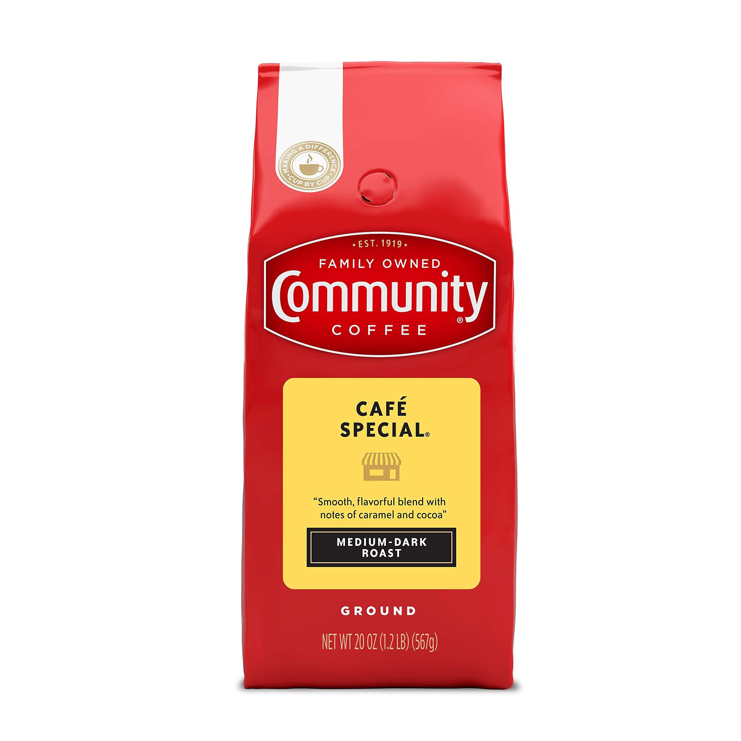 Community Coffee Community Coffee Café Special Medium Dark Roast Ground Coffee, 20 Ounce Bag