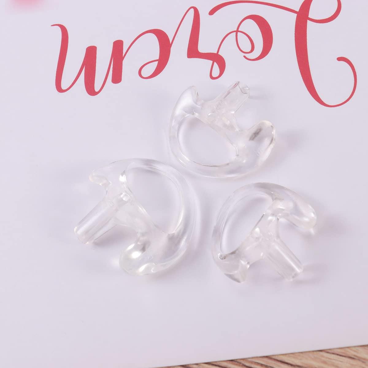 PartyKindom 2 Pairs Airplane Ear Plugs Noise Cancelling earplugs Ear Plug for Sleeping Ear Plugs Silicone Ear Plugs Noise Ear Plugs Clear Silicone Soft Ear Plugs for Plane Triangle air Duct