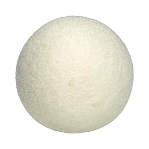 Woolite WOOLITE Reusable Wool Laundry Dryer Balls, Cuts Drying Time in Half, Natural Fabric Softener, Reduces Clothing Wrinkles, Eco-Friendly, Money Saver, 2-Pack
