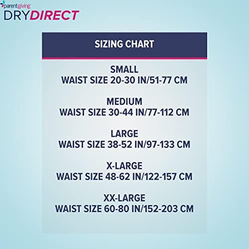 DRY DIRECT Dry Direct Super Overnight Underwear (XLarge - Pack of 14) by Parentgiving