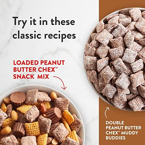 Chex Chex Peanut Butter Breakfast Cereal, Gluten Free, 12.2 oz (Pack of 6)