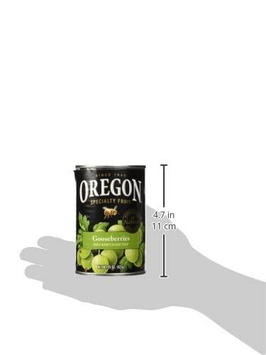 Oregon Oregon Fruit Products, Canned Fruits, 15oz Can (Pack of 3) (Choose Fruit Below) (Gooseberries in Light Syrup)