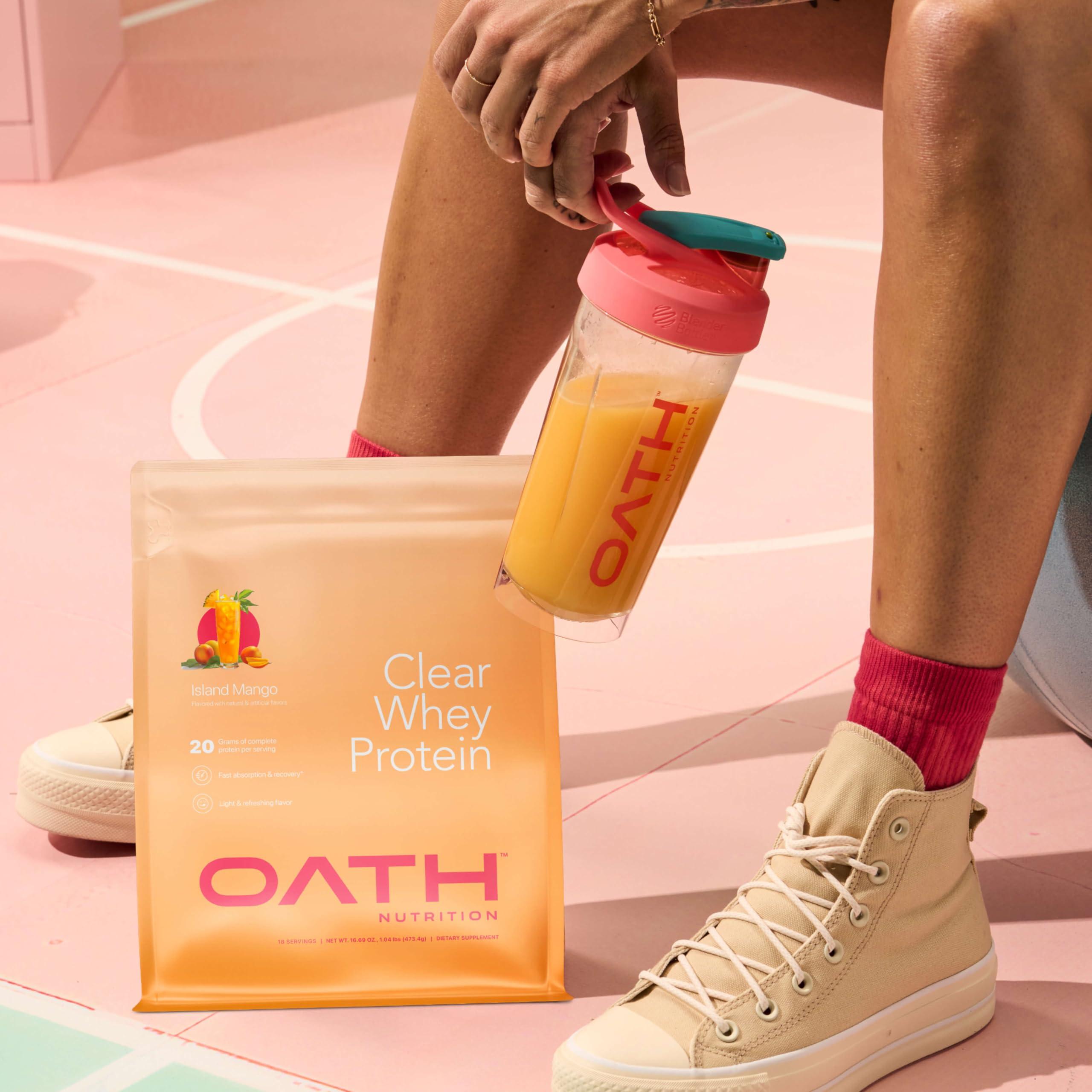 Trove Nutrition OATH NUTRITION - Clear Whey Protein - 18 Servings - Island Mango