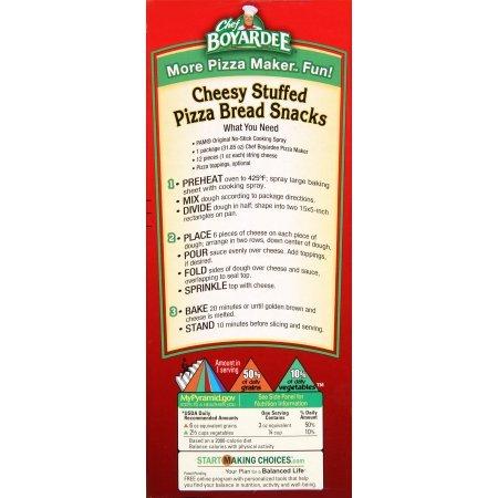 Chef BOYARDEE Chef Boyardee, Cheese Pizza Kit, Makes 2 Pizzas, 31.85 Oz (Pack of 4)