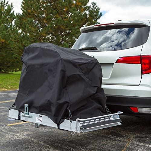 Silver Spring 350-lb Capacity Tilt-A-Rack Scooter Carrier Bundle