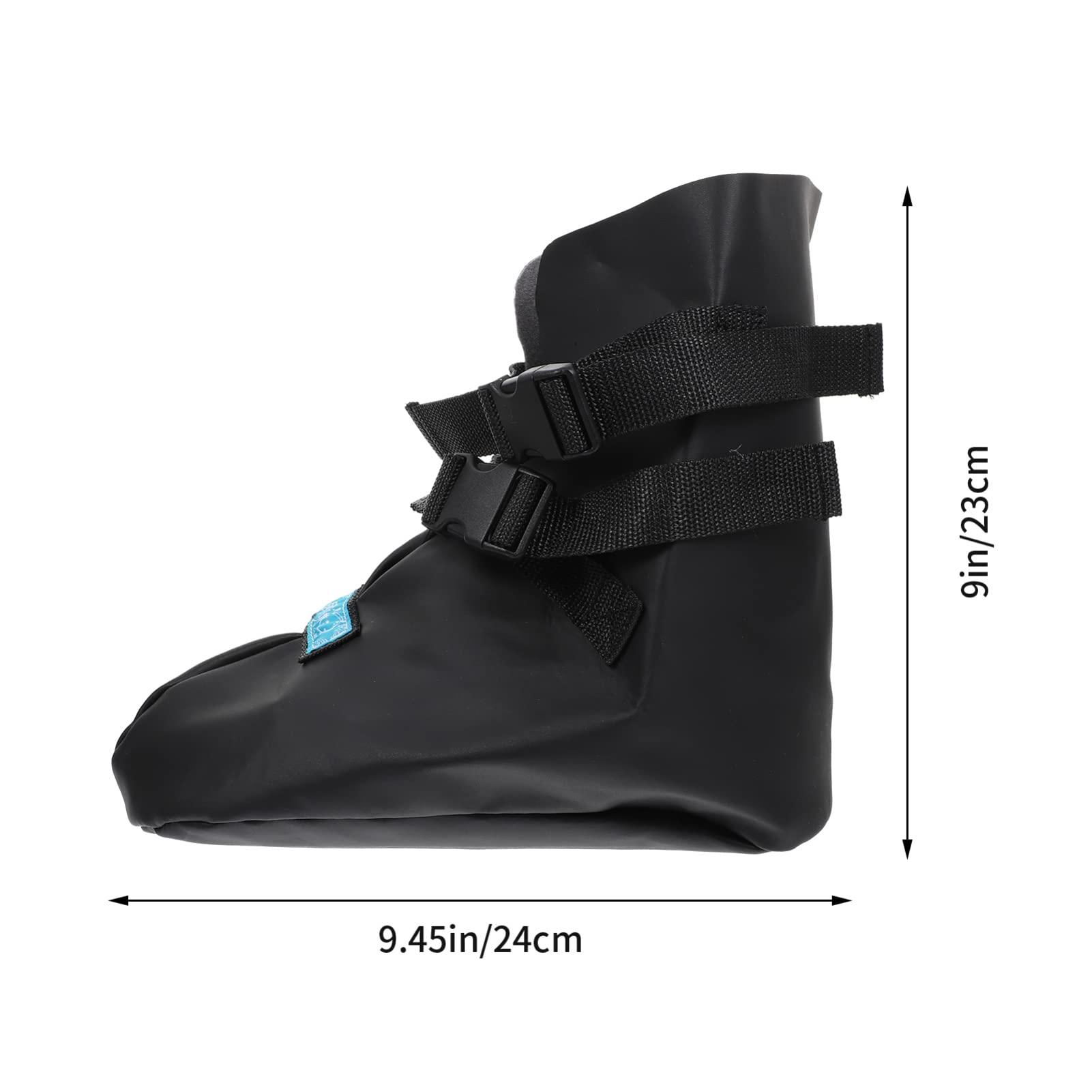 Beavorty Beavorty plaster warm shoe cover cast sock boot fracture boot cover foot supports fracture support broken toe shoes foot protectors for feet cast boot foot socks at night pu