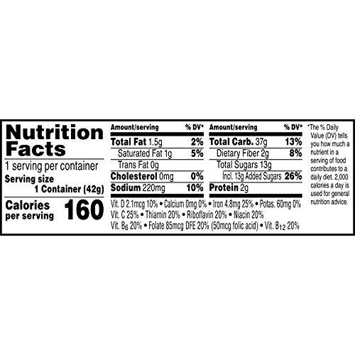 Froot Loops Kellogg\'s Froot Loops Breakfast Cereal Cups, Fruit Flavored, Breakfast Snacks with Vitamin C, Original, 18oz Case (12 Cups) (Pack of 2)