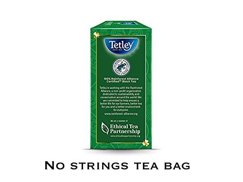 Tetley Tetley Irish Breakfast Premium Black Tea, 80 Tea Bags, Rainforest Alliance Certified