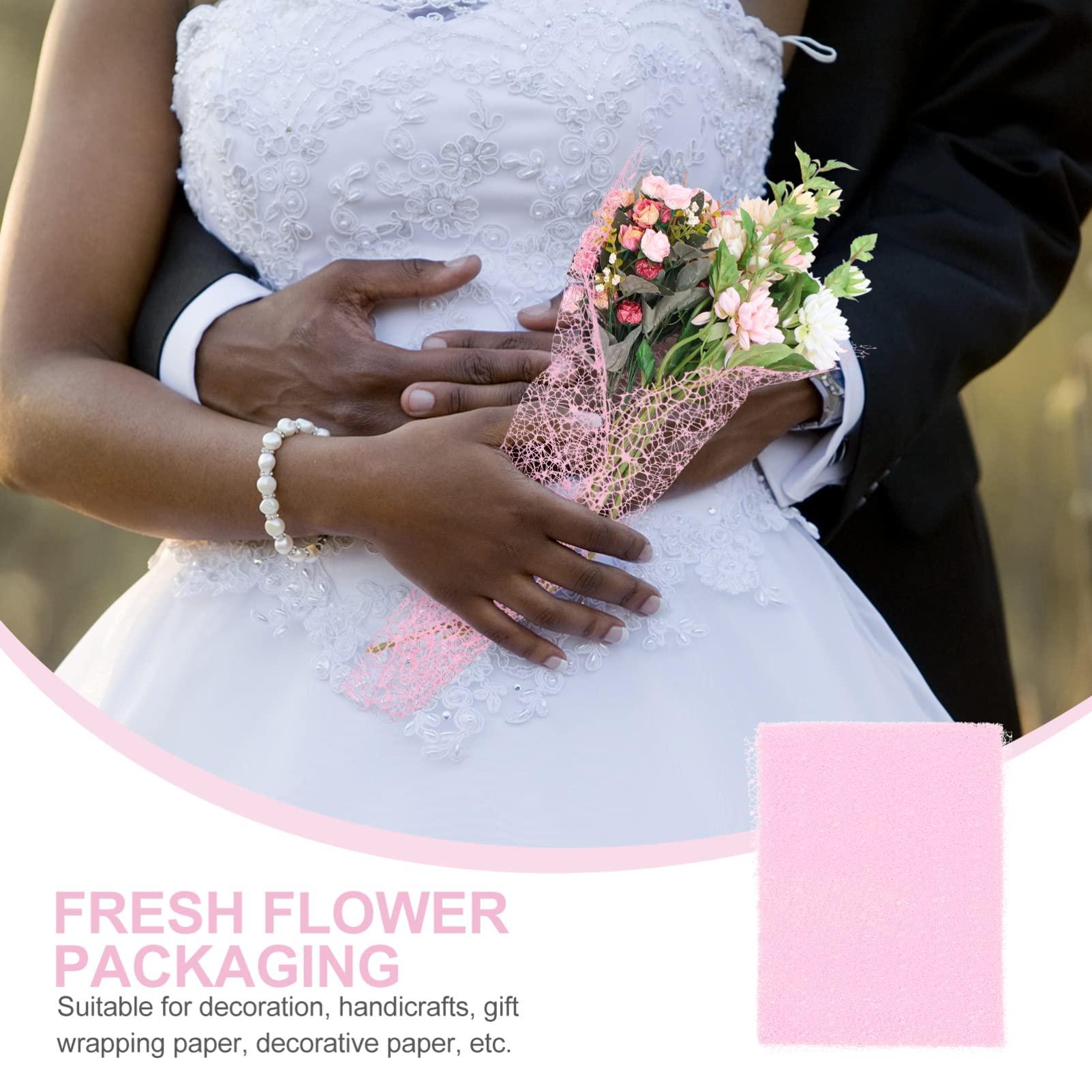 Ciieeo Ciieeo 10 Sheets Bouquet Wrapping Net Wrapping Mesh Bouquet Wrapping Mesh Bouquet Wrapping Paper Wrapping Paper for Bouquet Bouquets Floral Candy Bouquet of Flowers