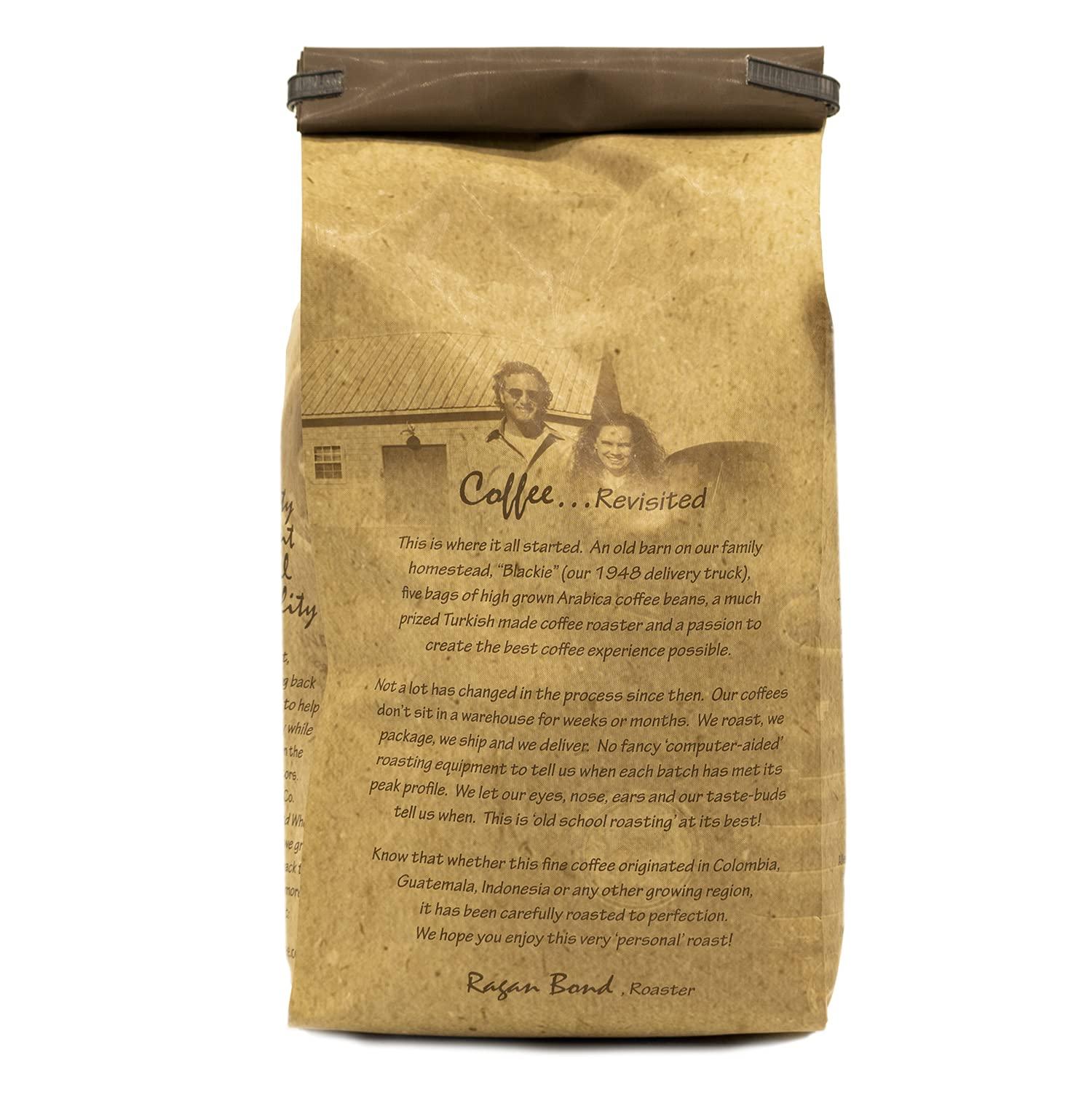 INDEPENDENCE COFFEE CO. Independence Coffee Co. Madalyn\'s Backyard Pecan Flavored Mellow Body, Light Roast Whole Bean Coffee, 24 Ounce Bag (Packaging May Vary)