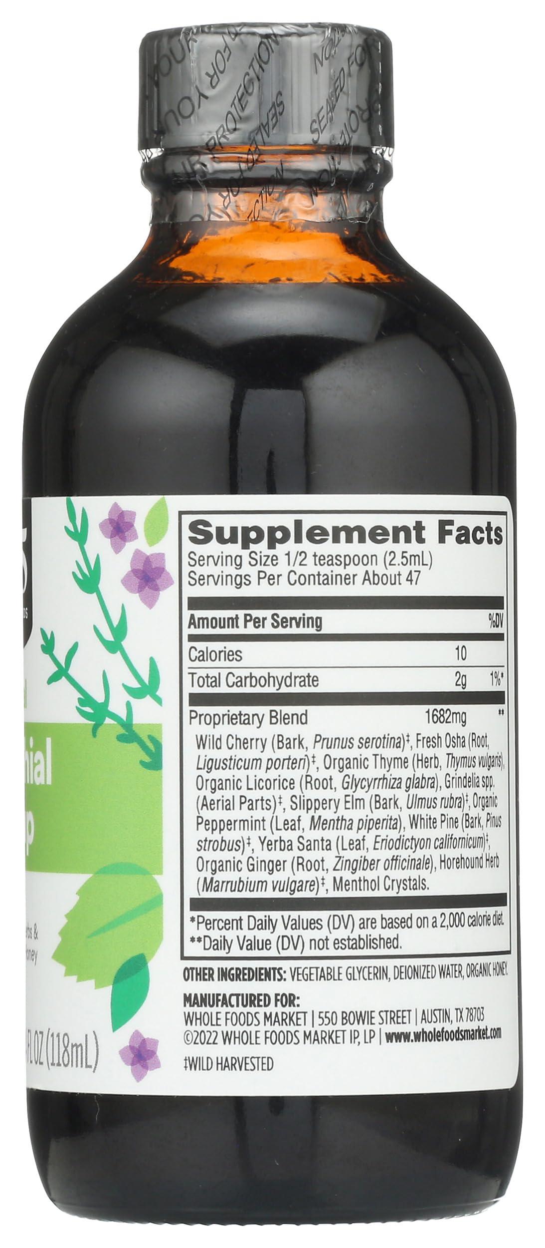 Whole Foods Market Whole Foods Market, Bronchial Syrup, 4 fl oz