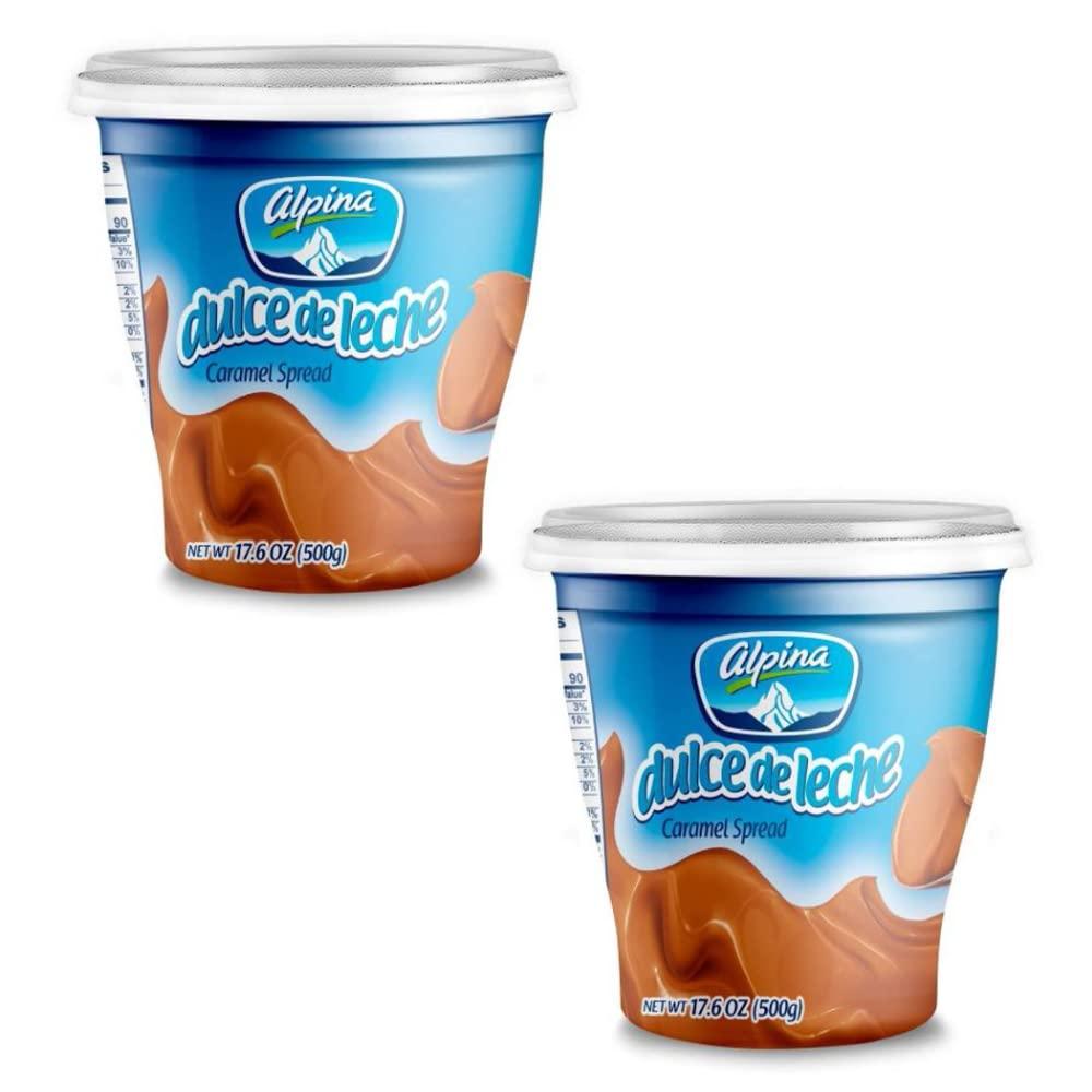 RUUFE Colombian Arequipe (2 PACK) or Dulce de Leche Colombian food dulce Colombiano made by Alpina