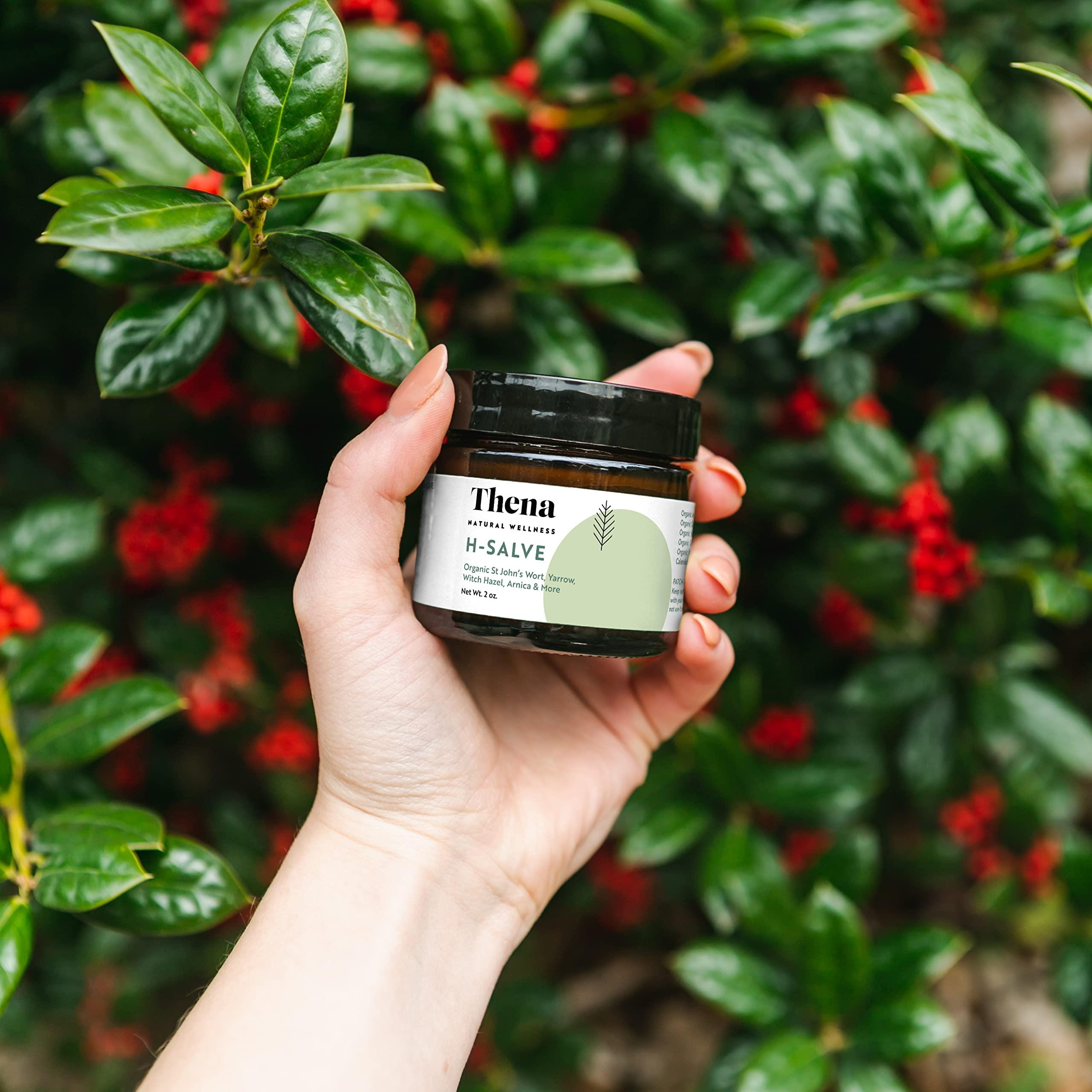 THENA Natural Wellness Thena H Salve & Calming Soak Natural Hemmoroid Treatment Gentle Soothing Self Care Men & Women