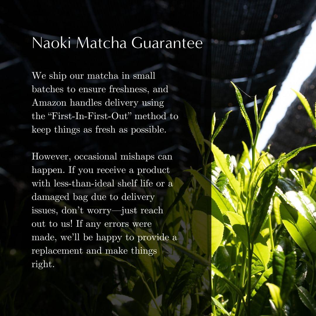 Naoki Matcha Naoki Matcha Organic Ceremonial First Spring Blend – Authentic Japanese First Harvest Ceremonial Grade Matcha Green Tea Powder from Kagoshima, Japan (40g / 1.4oz)