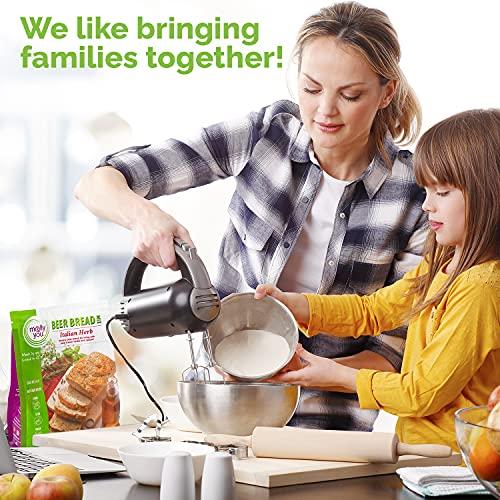 molly&you Molly & You Italian Herb Beer Bread Mix (Pack of 3) - Gourmet, Vegan Friendly, Dairy Free, Artisan Bread Kit - No Bread Machine Needed - Just Add Beer or Soda