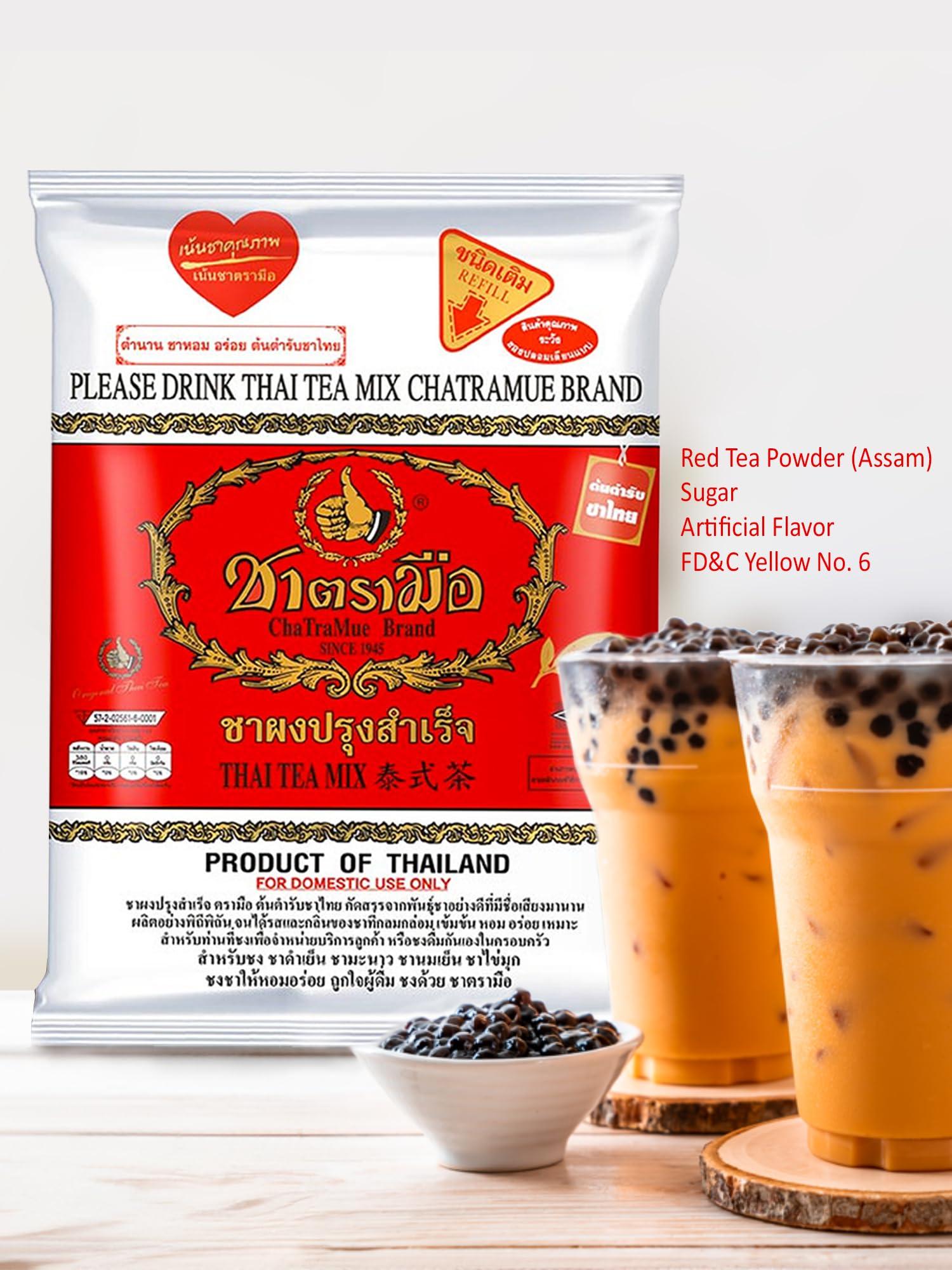 Cravin Supply Co Cravin Supply Co Thai Tea Mix (Number-One) Cha Tra Mue Perfect for brewing Traditional Restaurant Style Thai Iced Tea (400g)