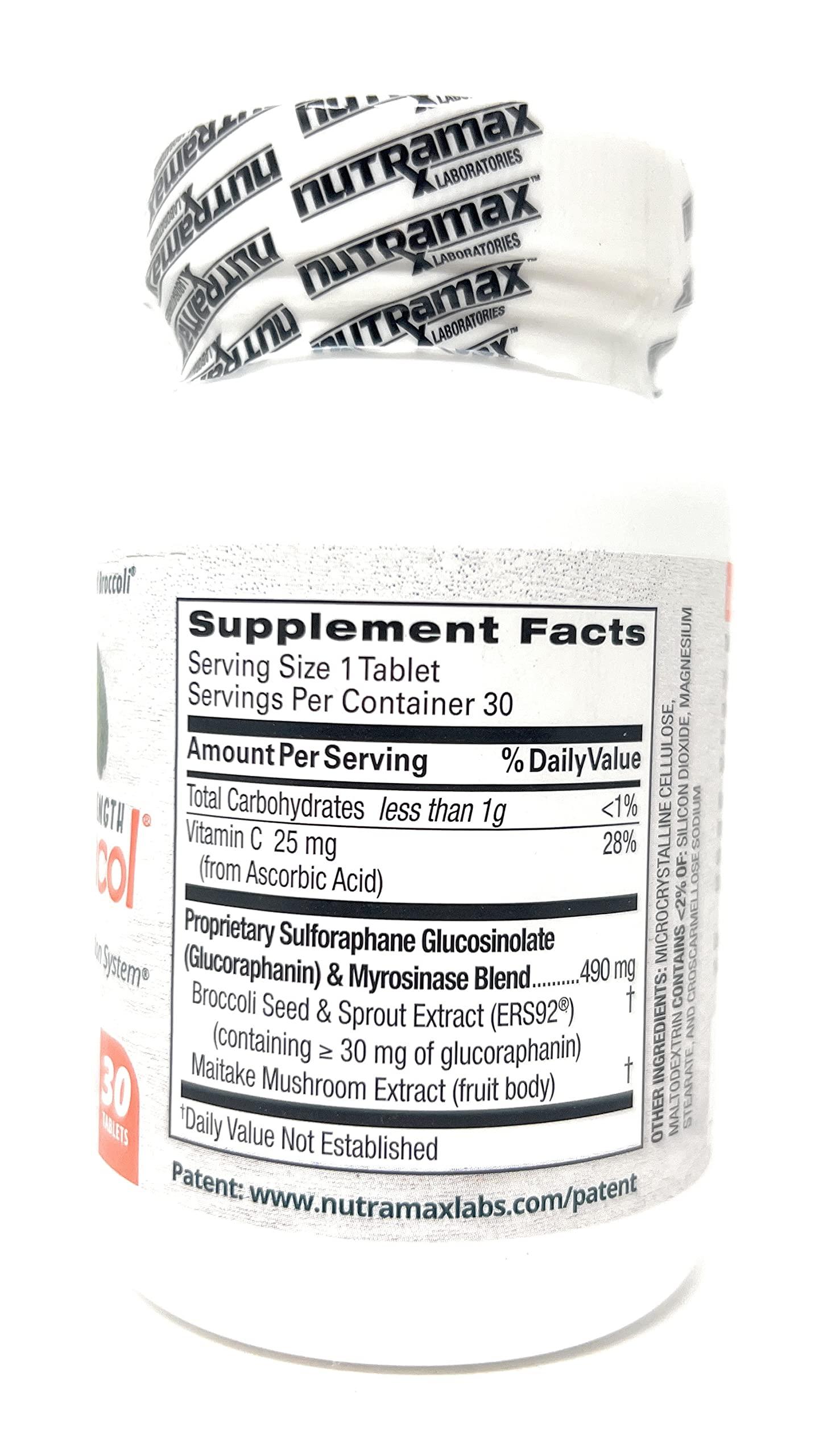 AVMACOL Avmacol Extra Strength Sulforaphane Production System for Immune Support, 60 Tablets